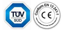 Certificazioni TUV e CE, Evali Costruzioni