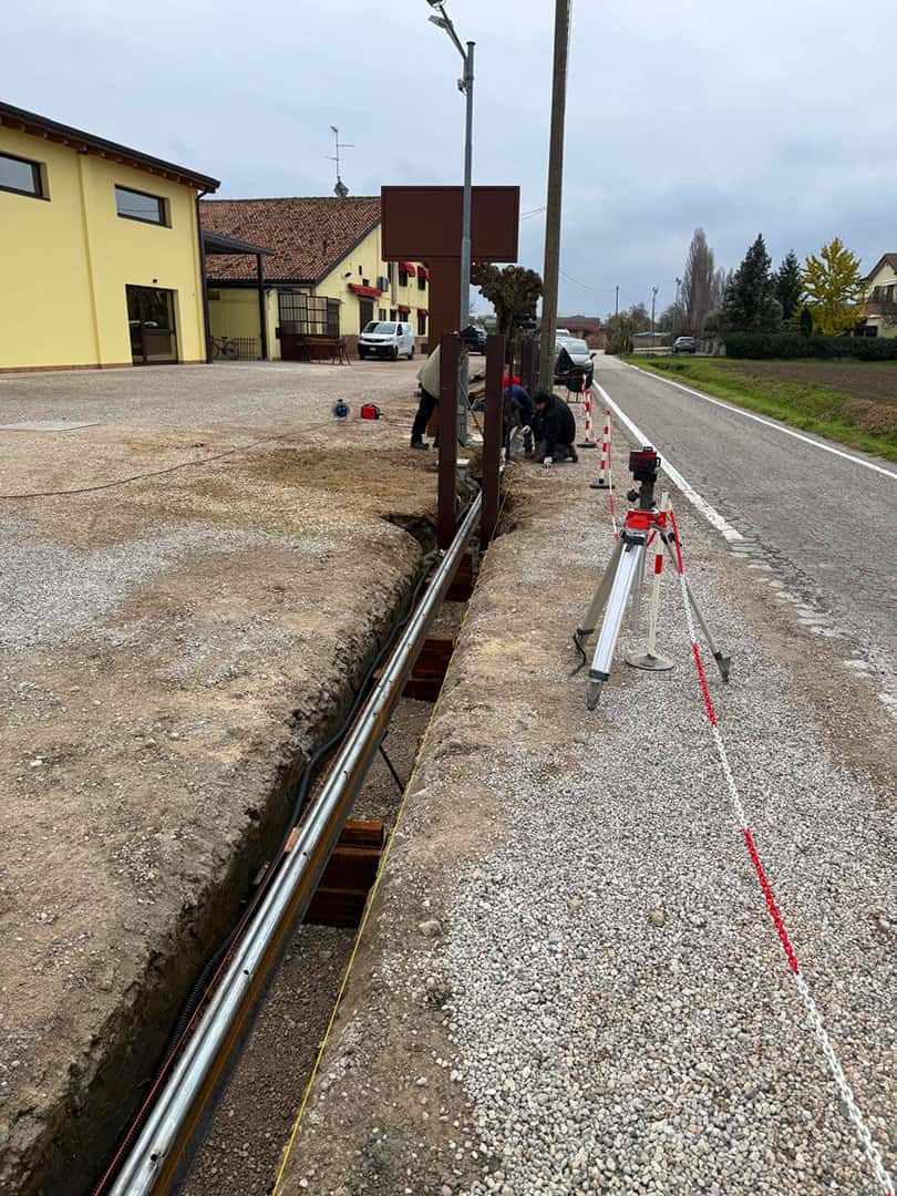 Realizzazione cancello scorrevole - Evali Costruzioni